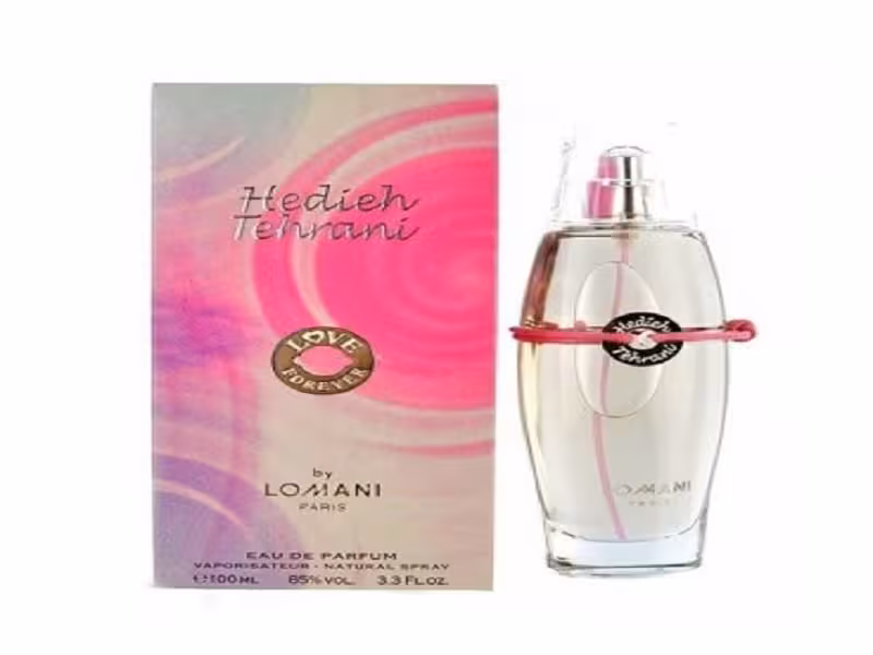 ادکلن زنانه لومانی پاریس هدیه تهرانی لاو فور اور ادوپرفیوم Lomani Paris Hedieh Tehrani LOVE FOREVER EDP