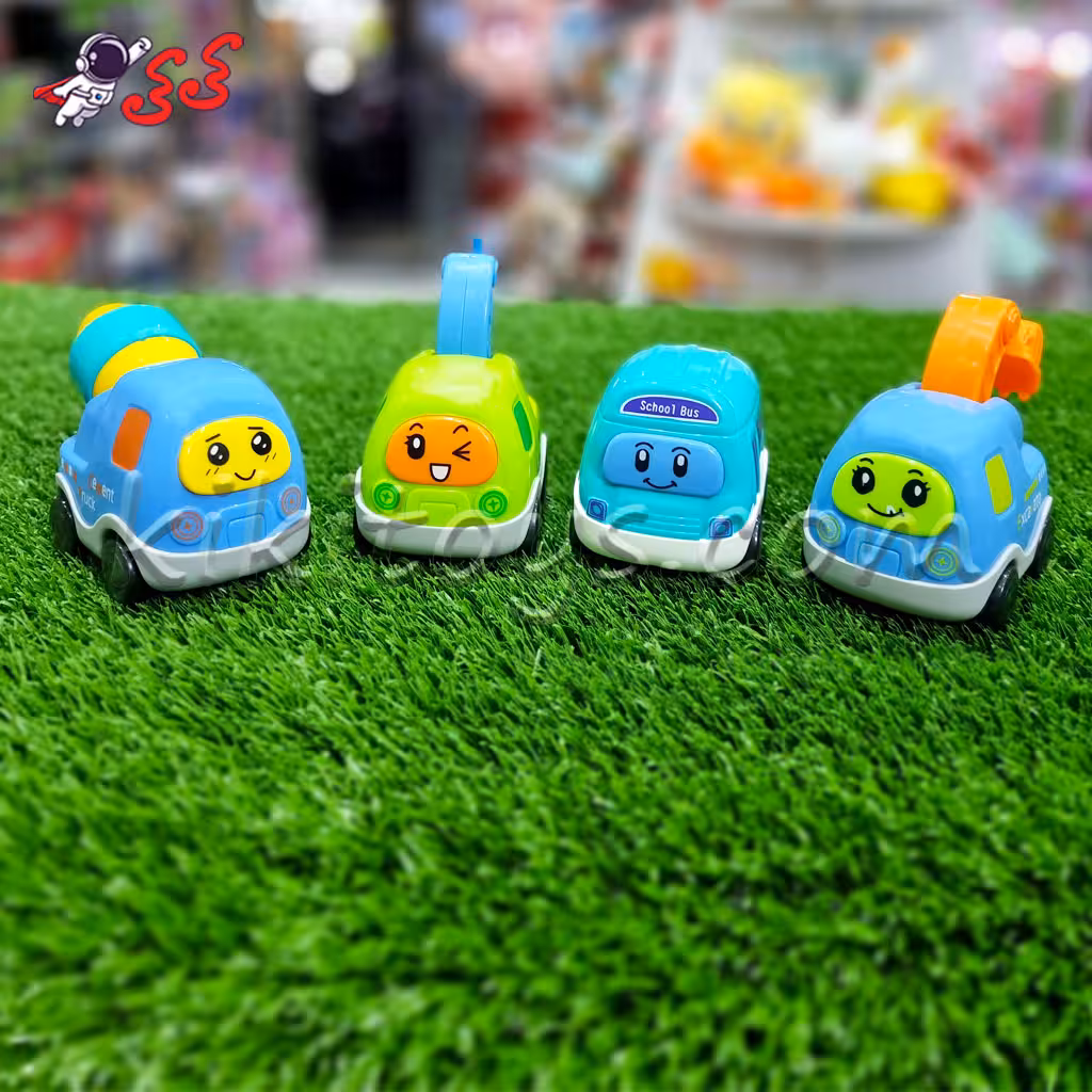 ماشین نشکن کودک اسباب بازی 4 عددی 8807