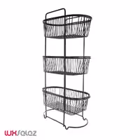 جا پیازی عروس نوین مدل پریا بیضی سه طبقه ضخیم