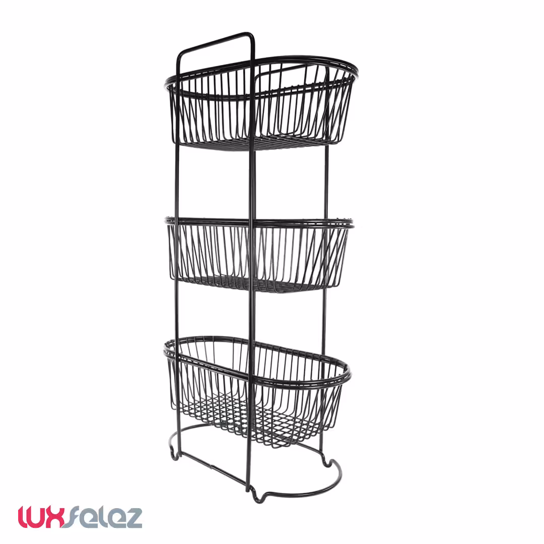 جا پیازی عروس نوین مدل پریا بیضی سه طبقه ضخیم