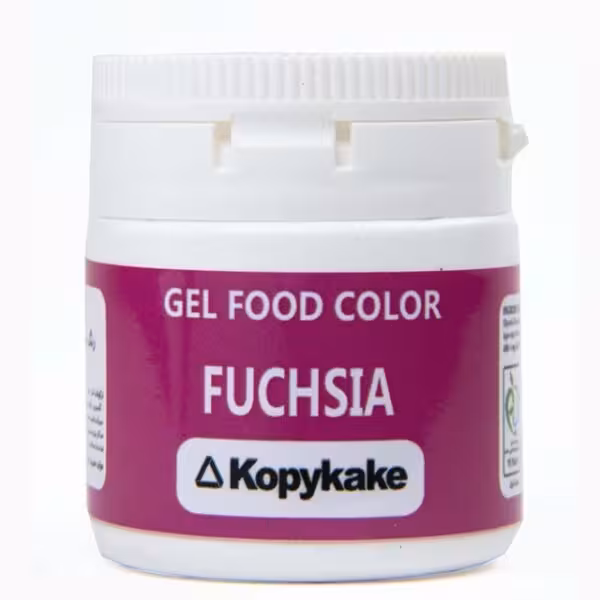 رنگ خوراکی ژله ای سرخابی (Fucshia) کپی کیک 35 گرمی
