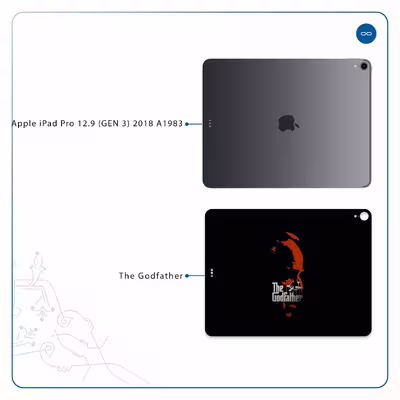برچسب پوششی ماهوت مدل The Godfather مناسب برای تبلت اپل iPad Pro 12.9 (GEN 3) 2018 A1983