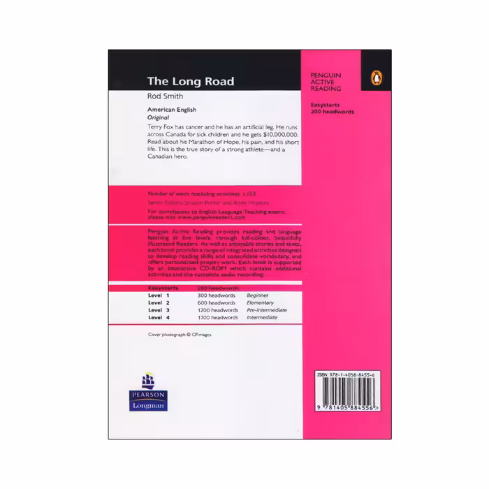 کتاب Penguin Active Reading Starter The Long Road اثر Rod Smith انتشارات الوندپویان