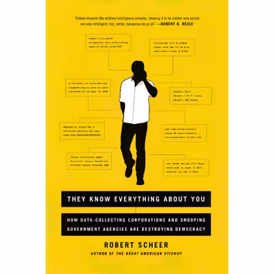 کتاب They Know Everything About You اثر Rob Scheer انتشارات Bold Type Books