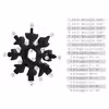 ابزار چندکاره هارمن مدل SNOW FLAKE BLACK 18 IN 1