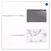 برچسب پوششی ماهوت مدل Blanco-Smoke-Marble مناسب برای تبلت سامسونگ Galaxy Tab S6 2019 SM-T860
