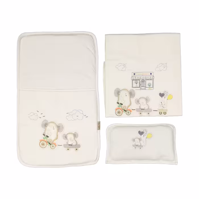 سرویس خواب 3 تکه نوزاد بیبی لایک مدل فیل