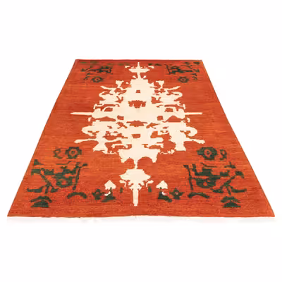 گبه دستباف سه و نیم متری سی پرشیا کد 706044