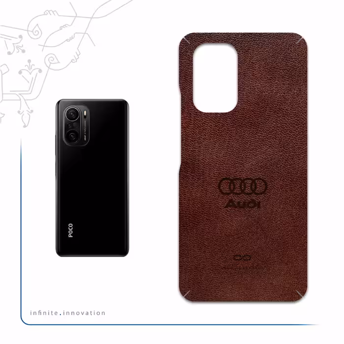 برچسب پوششی ماهوت مدل NL-AUDI مناسب برای گوشی موبایل شیائومی Poco F3 5G