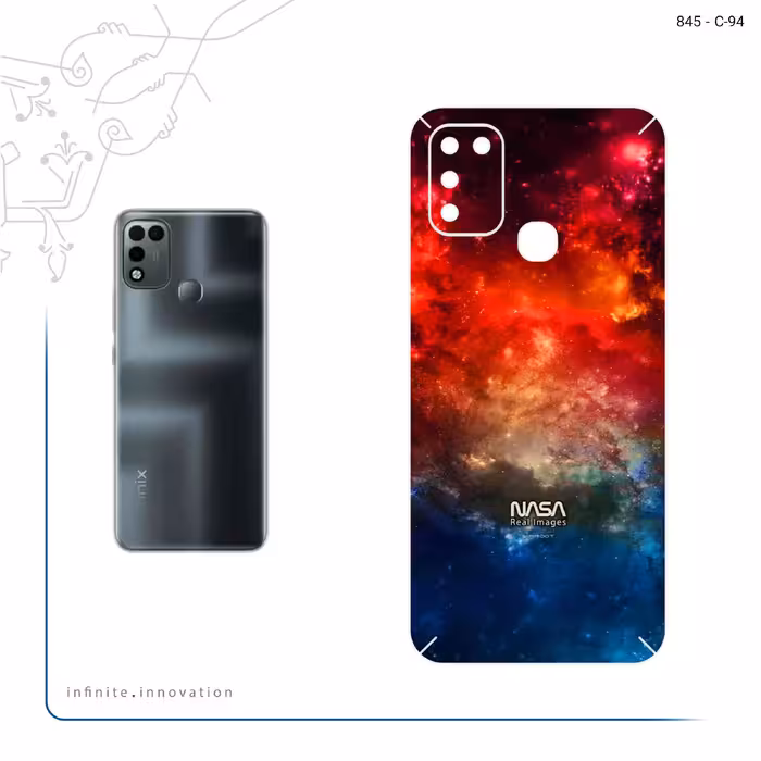 برچسب پوششی ماهوت مدل Universe b NASA 8 مناسب برای گوشی موبایل اینفینیکس Hot 11 Play