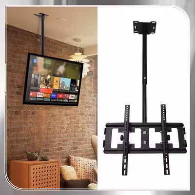 پایه سقفی تلویزیون سرافراز مدل s4 مناسب برای تلویزیون های 40 تا 65 اینچ