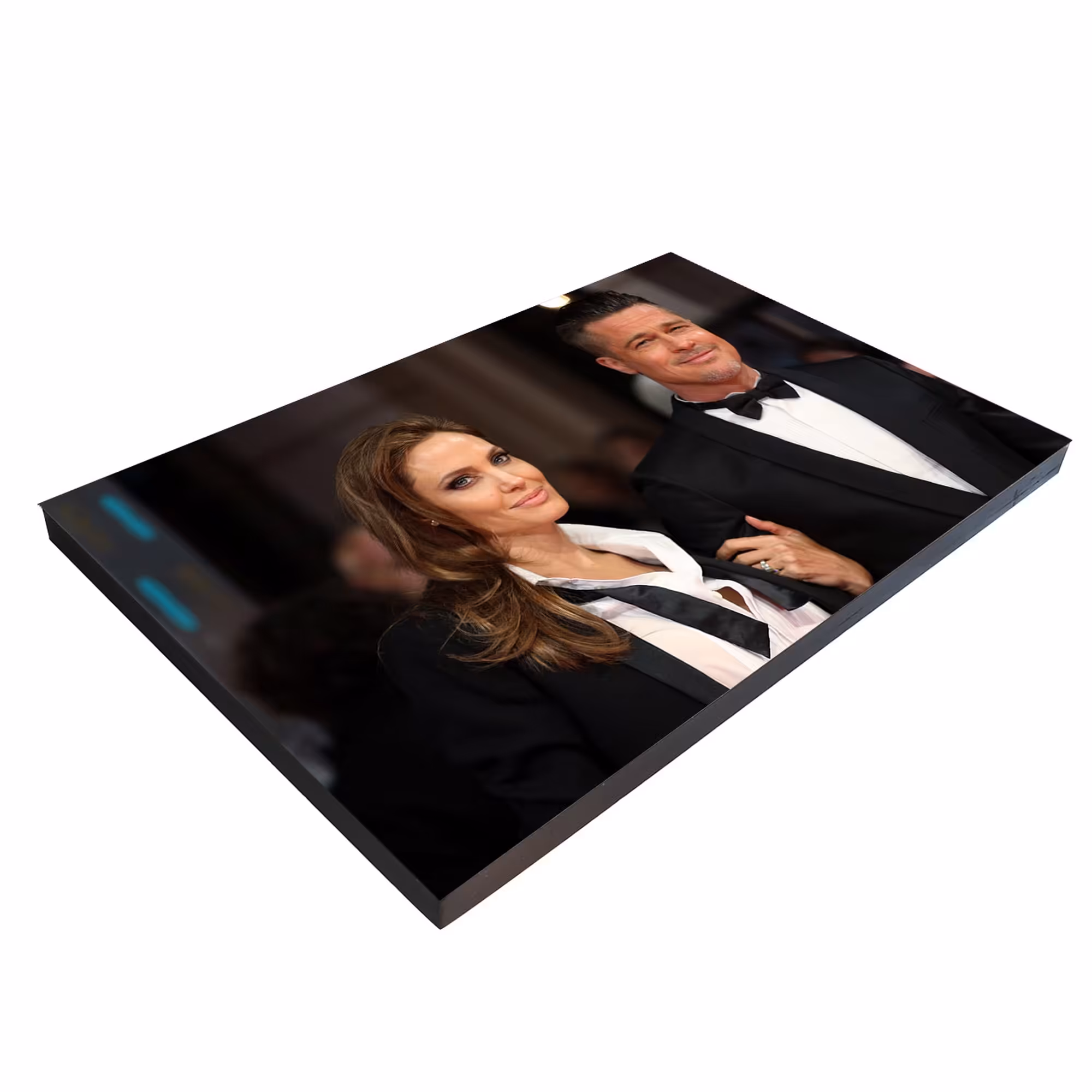 تابلو شاسی بکلیت طرح زوج هالیوودی آنجلینا جولی و برد پیت مدل SH-6357