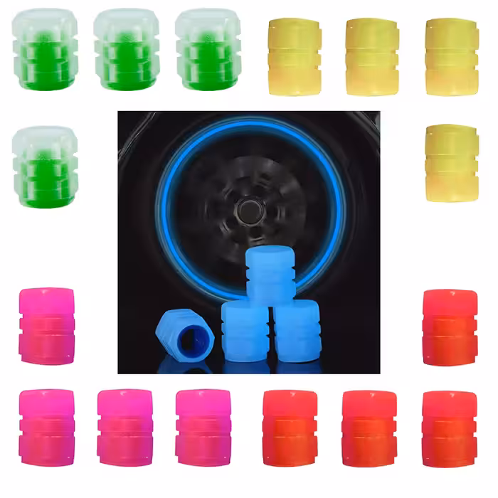 چراغ سر والف لاستیک مدل بدون باتری BE1101-3 بسته 10 عددی