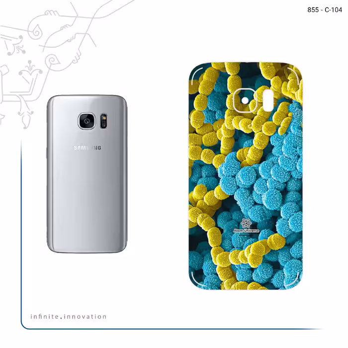 برچسب پوششی ماهوت مدل Atom Universe 1 مناسب برای گوشی موبایل سامسونگ Galaxy S7