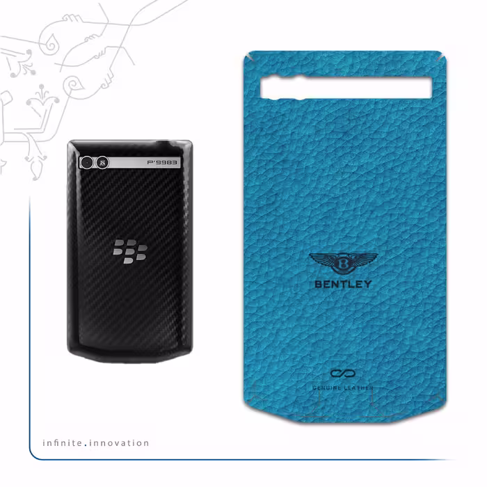 برچسب پوششی ماهوت مدل BL-BNTLY مناسب برای گوشی موبایل بلک بری P9983