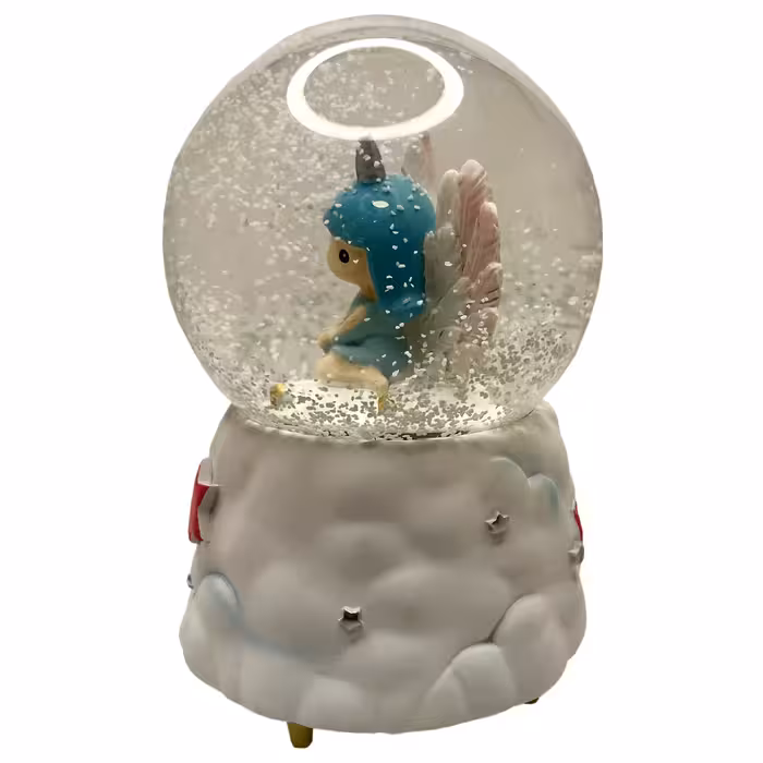 گوی موزیکال مدل پمپی فرشته مهربون طرح Angel کد PA4260