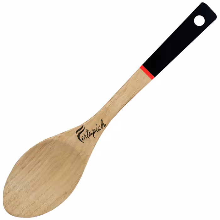   سرویس کفگیر و ملاقه 3 پارچه فرتاپیچ مدل چوبی کد 034