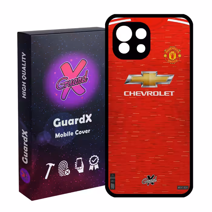 کاور گارد ایکس طرح Manchester United مدل Glass10248 مناسب برای گوشی موبایل شیائومی Mi 11 Lite