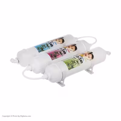 فیلتر تصفیه آب یخچال و فریزر ساید بای ساید آکوا سان ری مدل سان سی بسته 3 عددی