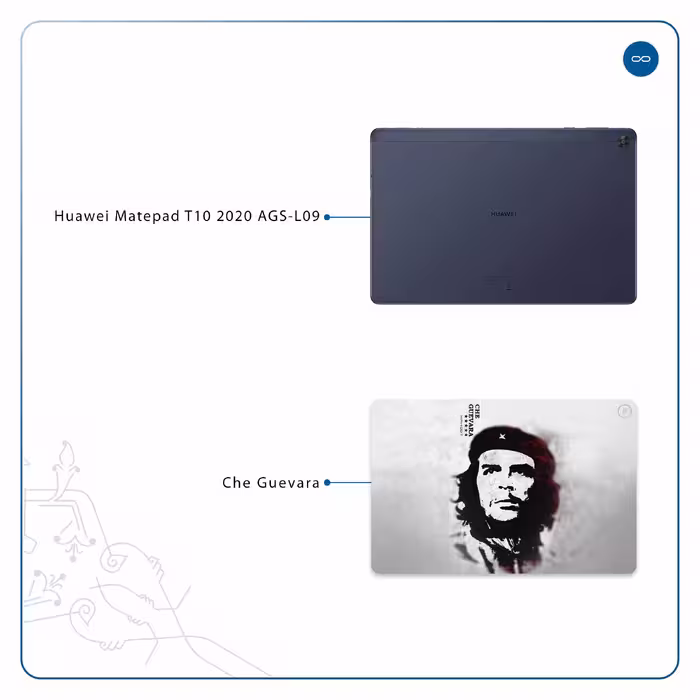 برچسب پوششی ماهوت مدل Che-Guevara مناسب برای تبلت هوآوی Matepad T10 2020 AGS-L09