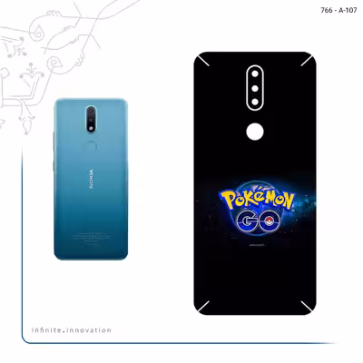 برچسب پوششی ماهوت مدل Pokemon Go Game Series مناسب برای گوشی موبایل نوکیا 2.4