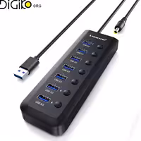 هاب 7 پورت USB3.0 لمورل TC-111