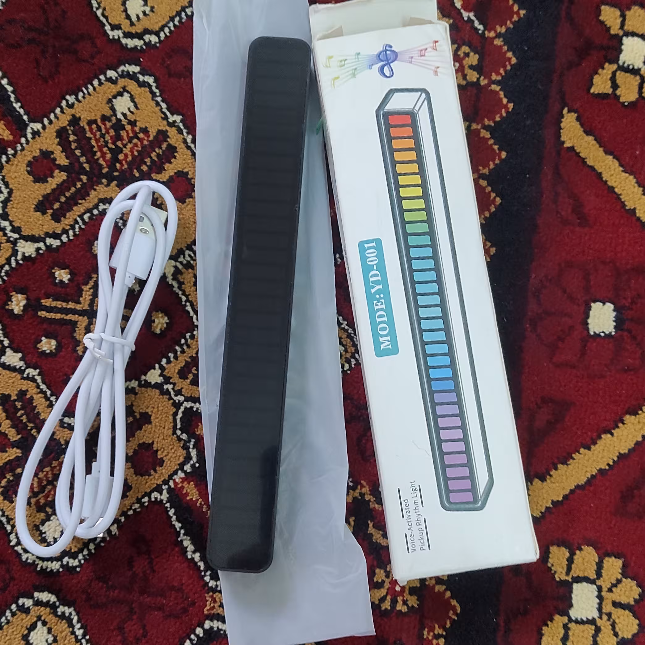 چراغ ریتم RGB دار 7 رنگ