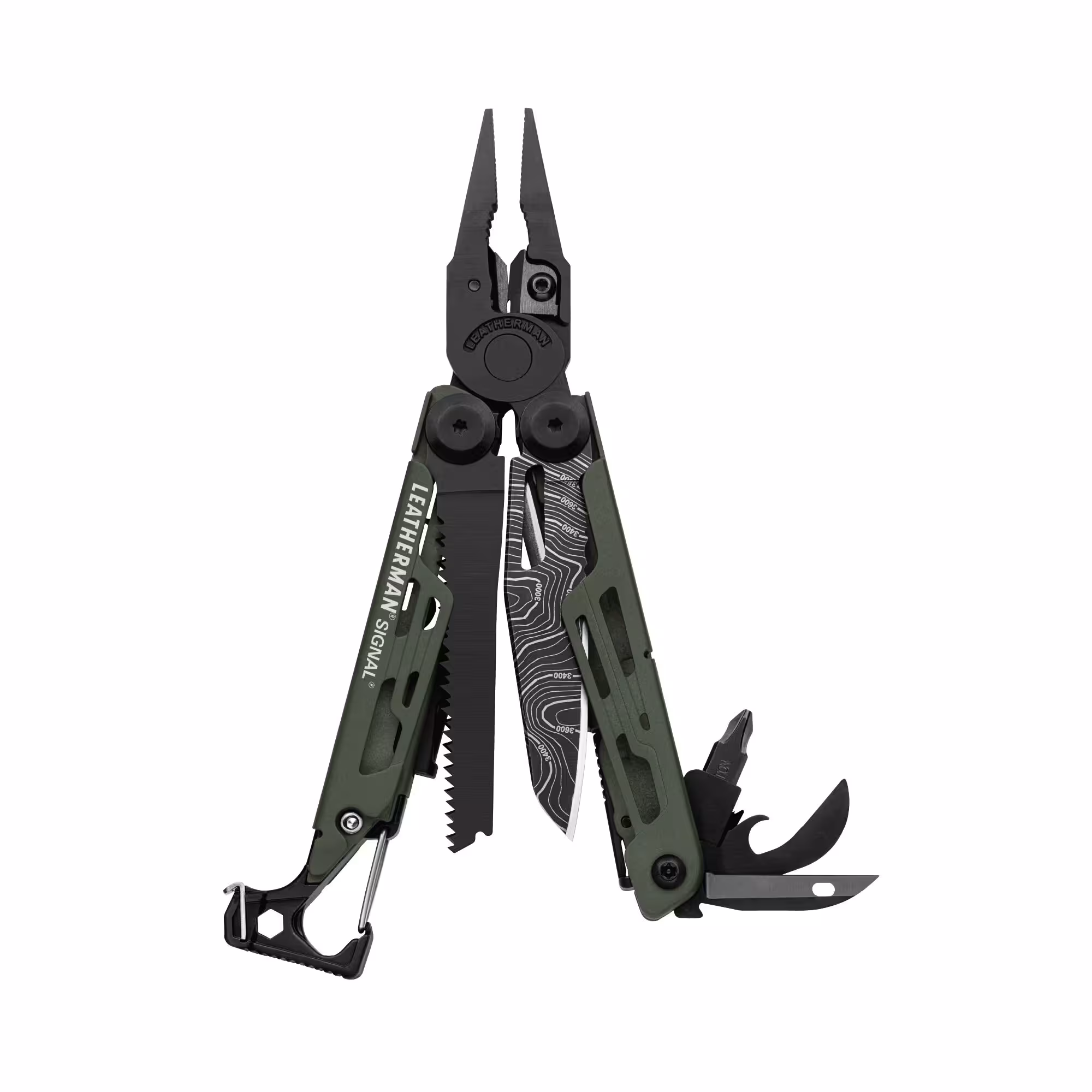 لدرمن سیگنال – ابزار چند کاره Leatherman Signal – Green Topo