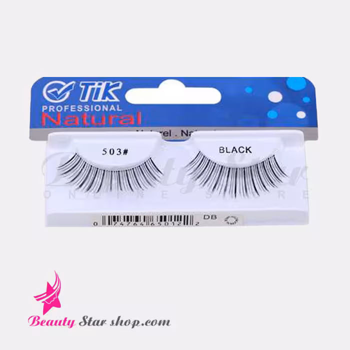 مژه مصنوعی جفتی تیک نخ نامرئی مدل 503