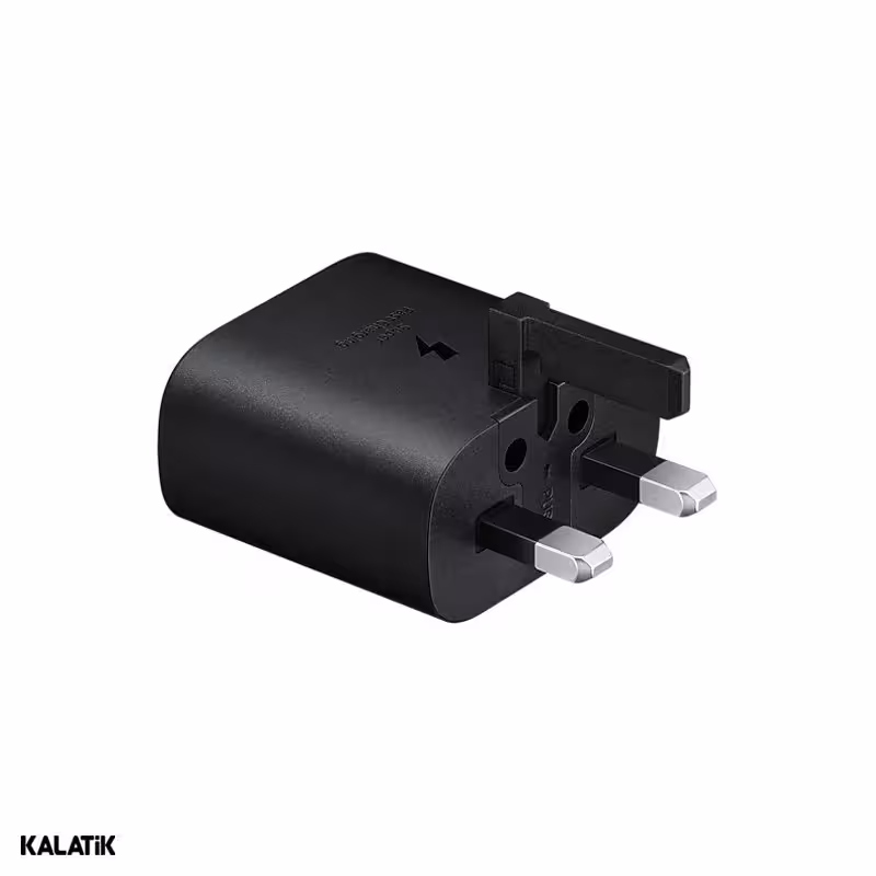 شارژر دیواری 25W سامسونگ اصلی مدل EP-TA800 فست PD تک پورت سه پین-شارسل