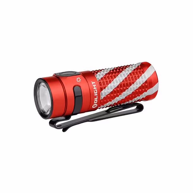 چراغ قوه اولایت آبنباتی عصایی Olight Baton 4 Candy Cane