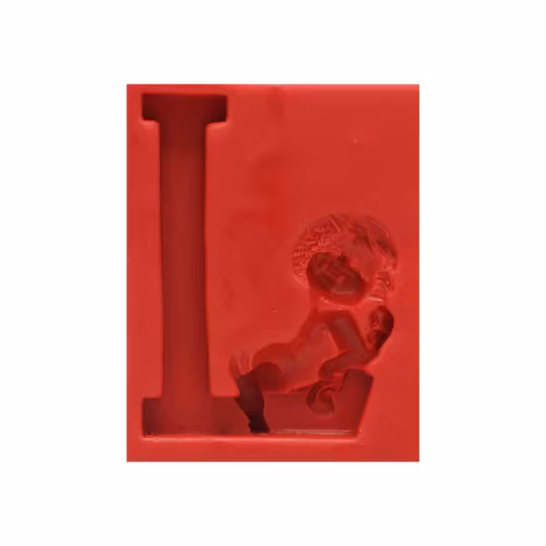 ملد حروف L فرشته دار