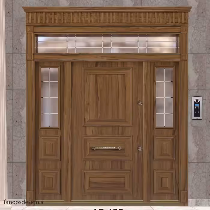 درب ضد سرقت ورودی لابی ساختمان کد 1304