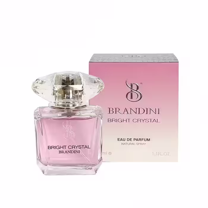 عطر ادکلن جیبی زنانه برندینی برایت کریستال BRANDINI BRIGHT CRYSTAL 33 ML