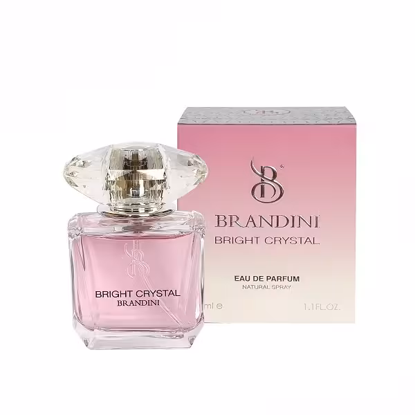 عطر ادکلن جیبی زنانه برندینی برایت کریستال BRANDINI BRIGHT CRYSTAL 33 ML