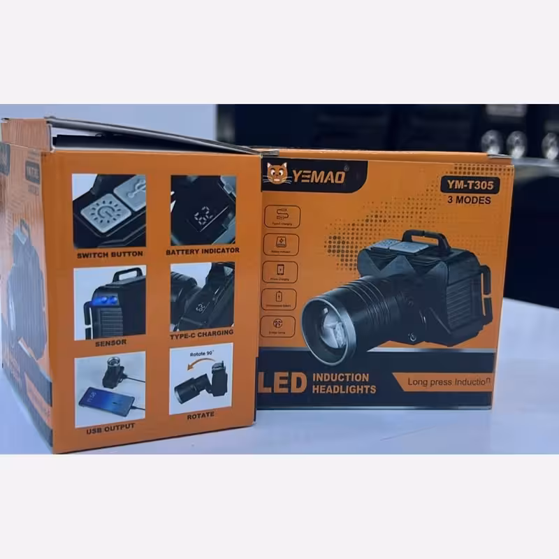 هدلایت دیجیتال زوم دار مدل YM-T305