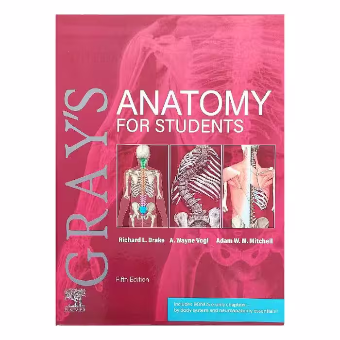 کتاب (fifth edition) 2024 Gray’s Anatomy for Students