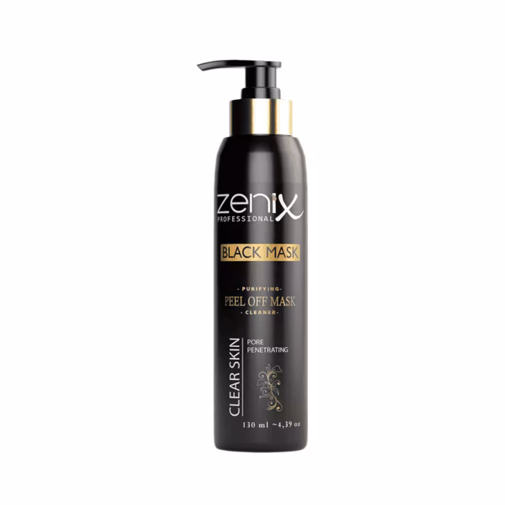مشخصات، خرید و قیمت ماسک صورت زغال زنیکس zenix مدل clear skin لایه بردار پوست حجم 130 میل ⭐️ ویان مارکت