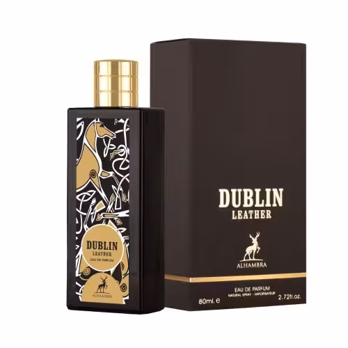 ادکلن DOBLIN LEATHER برند الحمبرا مشابه ممو آیریش لدر