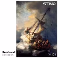 پازل شیشه ای استینو 260 تکه طرح رامبرانت (کد 34103)،(باجعبه)