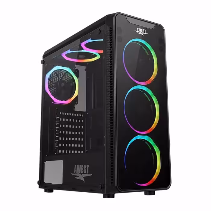 کیس گیمینگ اوست مدل GT-AV05-BG ARGB