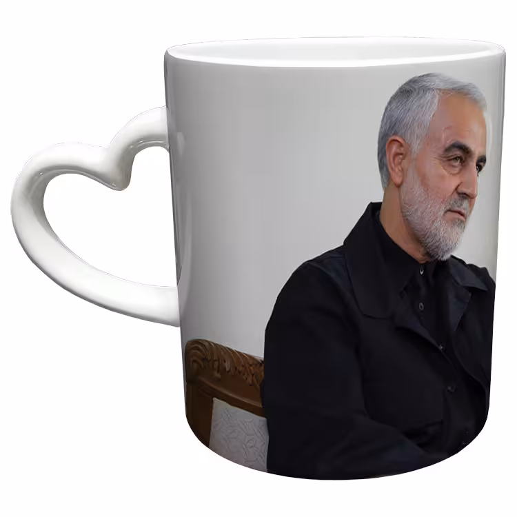 خرید ماگ-لیوان  دسته ساده  سردار سلیمانی کد 23