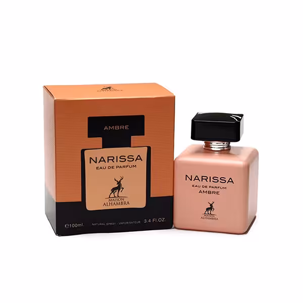 ادکلن الحمبرا ناریسا امبر زنانه حجم 100 میلی لیتر
