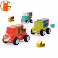 پازل کامیون هولی تویز Huile Toys7980