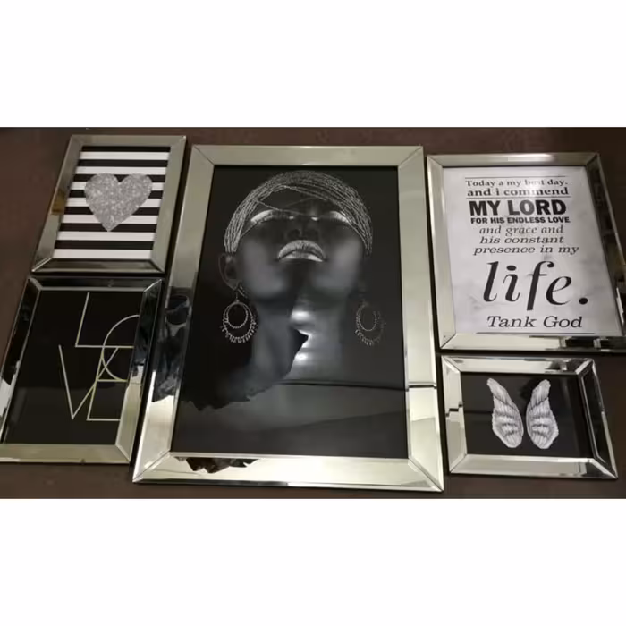 تابلو مدرن قاب آینه کد 8 گروه تولیدی بکلیت