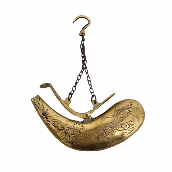 باروت دان برنجی - طرح 4