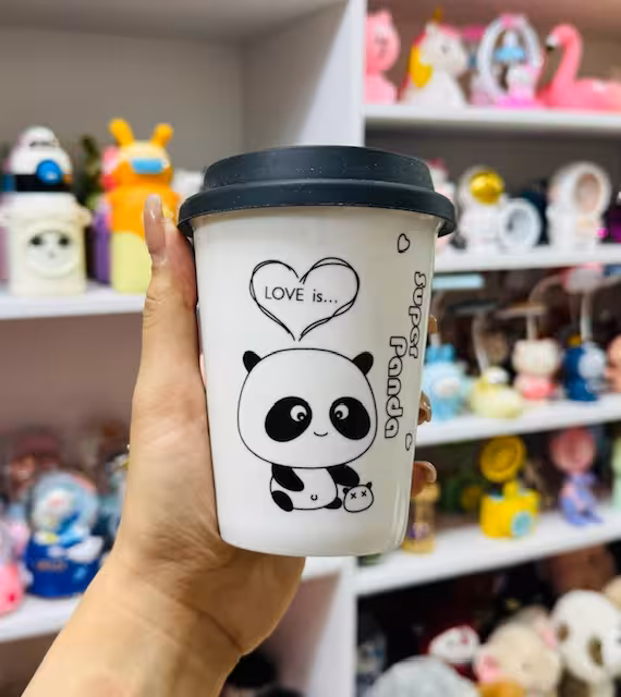 ماگ درسیلیکونی طرح پاندا