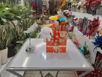 باکس عروسکی تدی و خرگوش سفید