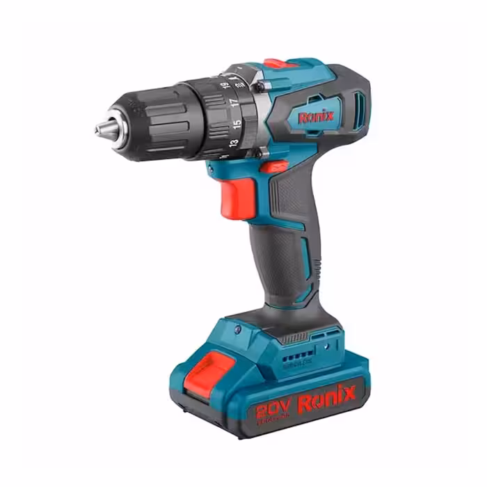 دریل پیچ گوشتی چکشی شارژی رونیکس 8900