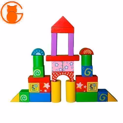 ساختنی چوبی بریکس 40 تکه